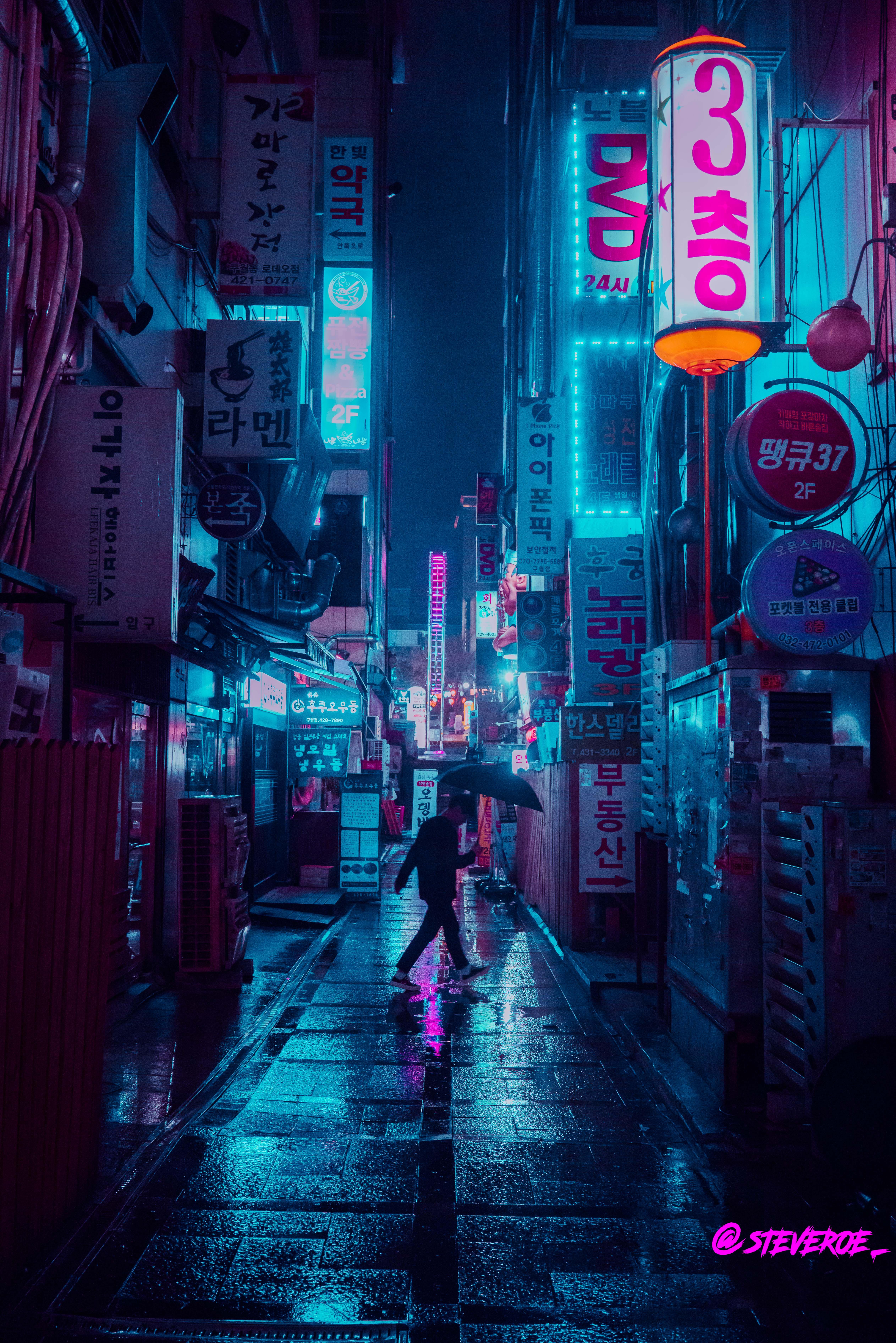 Neon Alley Wallpapers