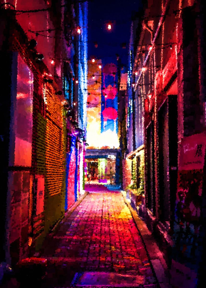 Neon Alley Wallpapers