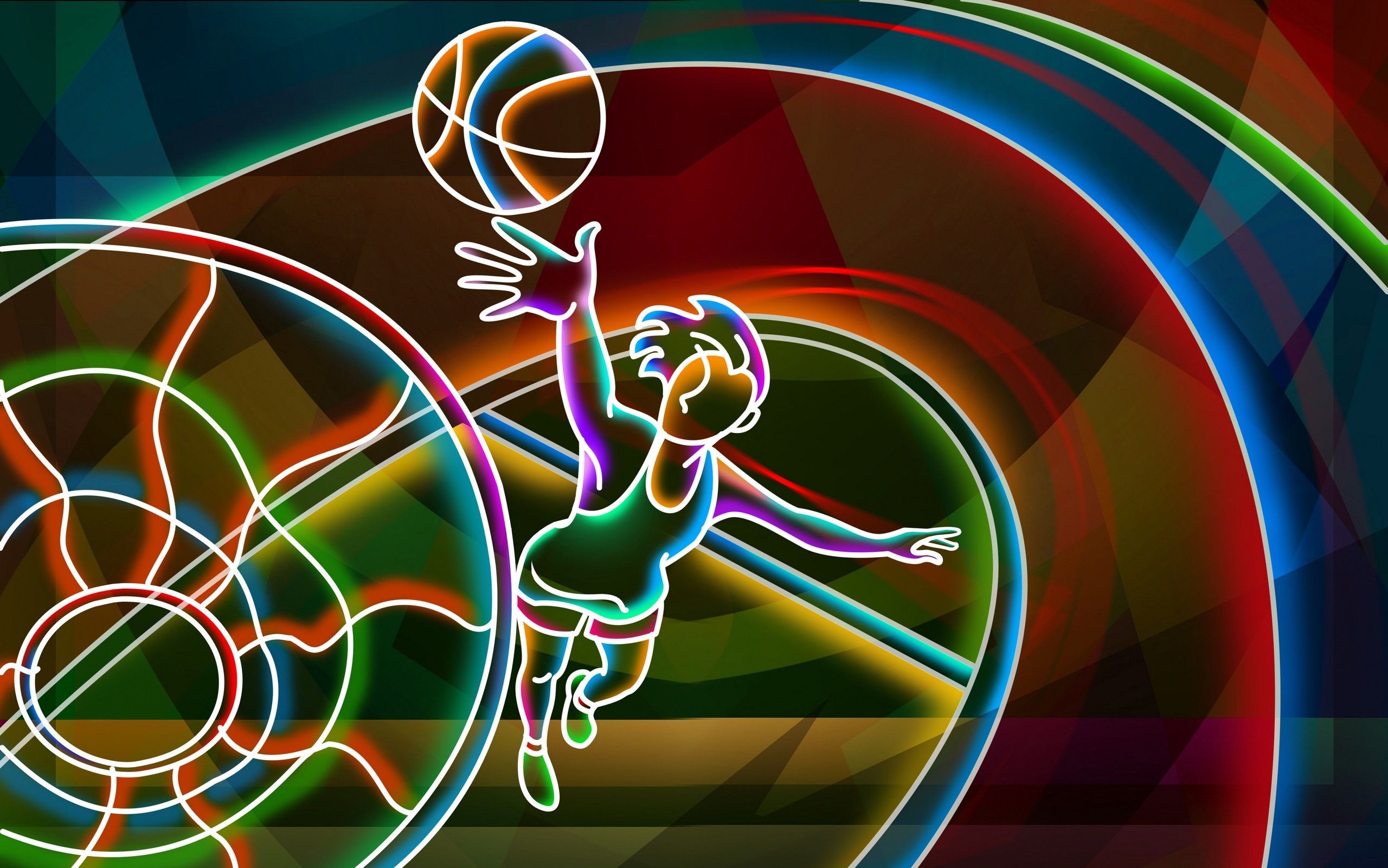 Neon Basketball Wallpapers