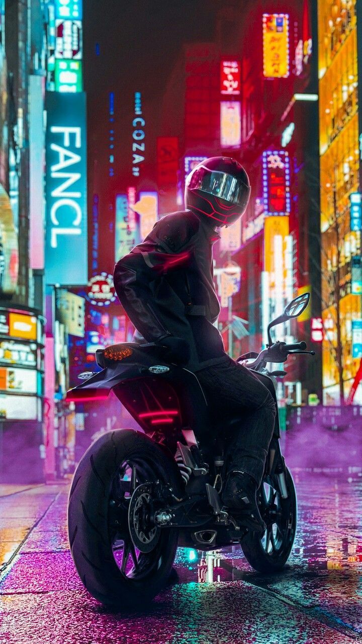 Neon Bike Wallpapers