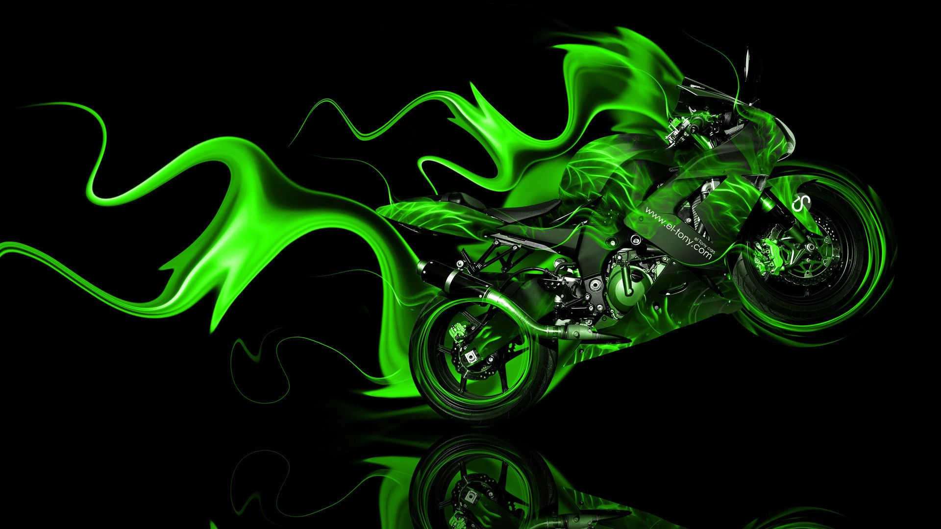 Neon Bike Wallpapers