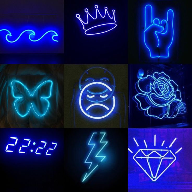 Neon Blue Wallpapers