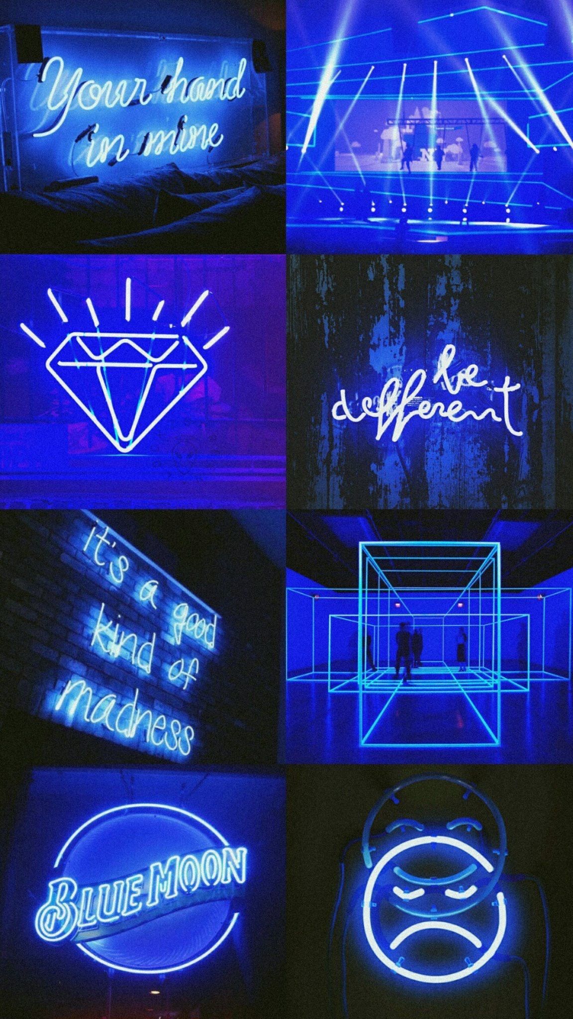 Neon Blue Wallpapers