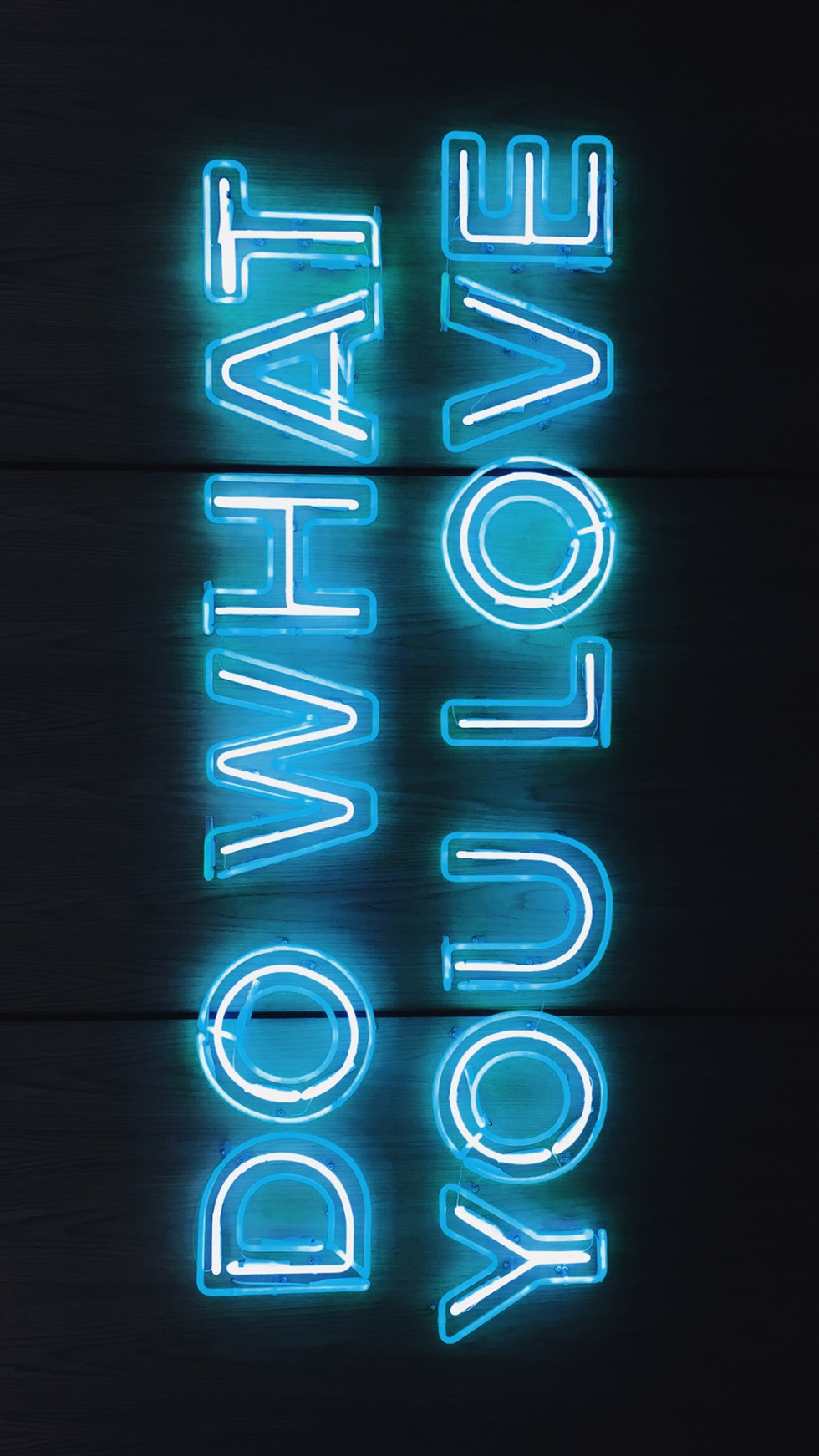 Neon Blue Aesthetic Wallpapers