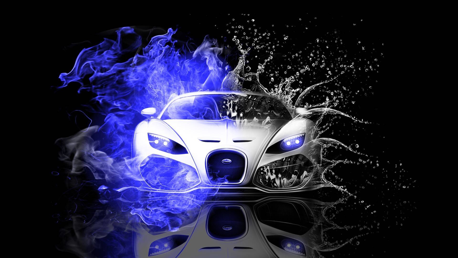 Neon Bugatti Wallpapers