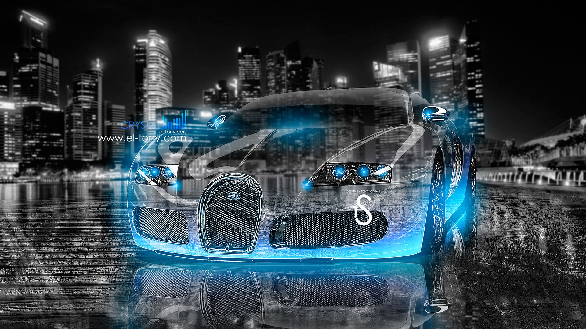 Neon Bugatti Wallpapers