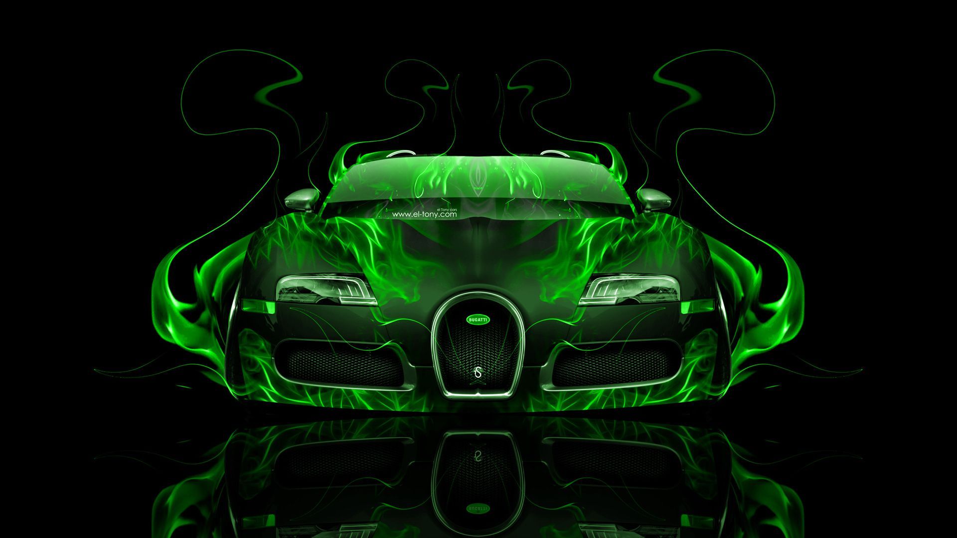 Neon Bugatti Wallpapers