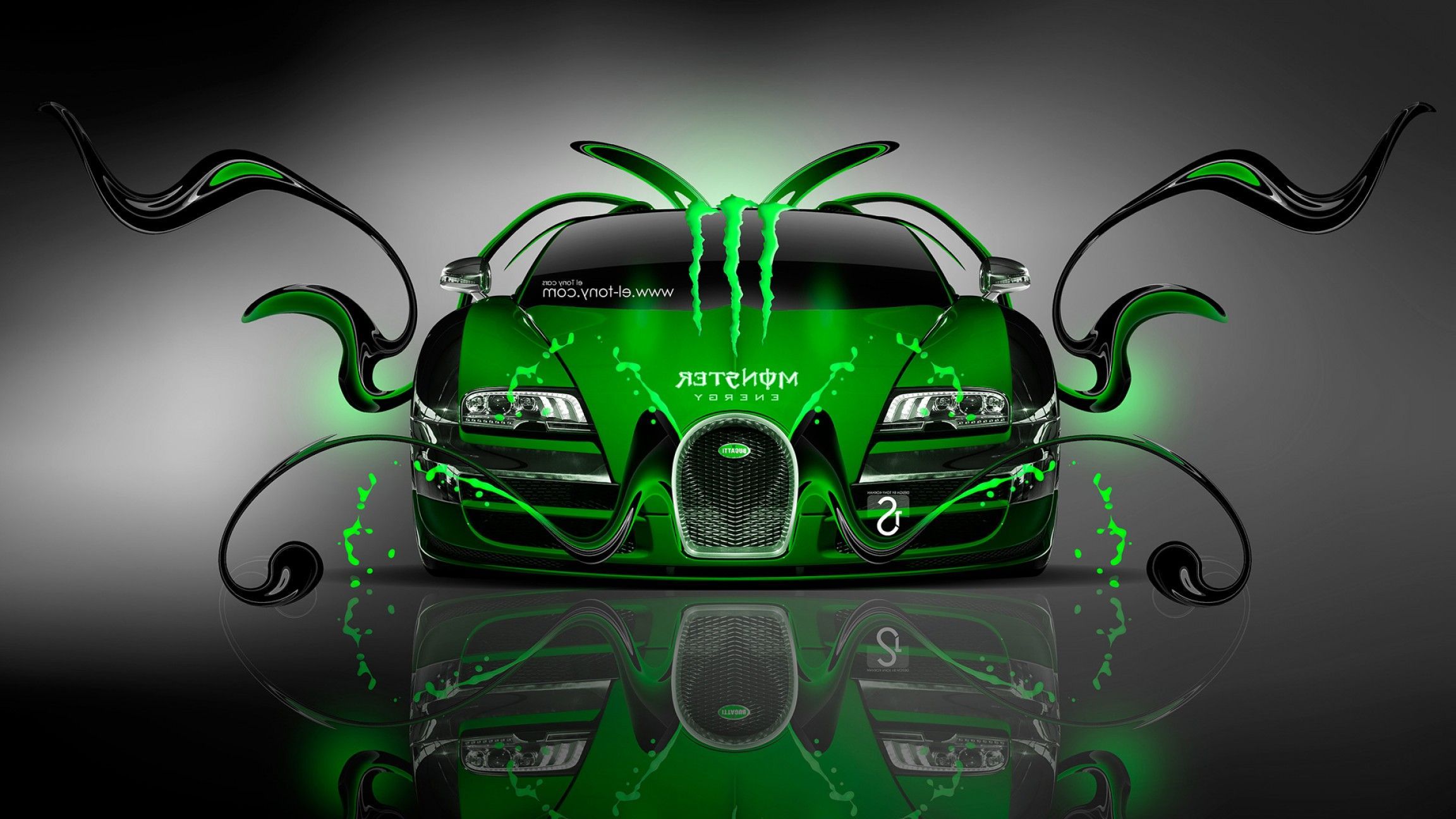 Neon Bugatti Wallpapers