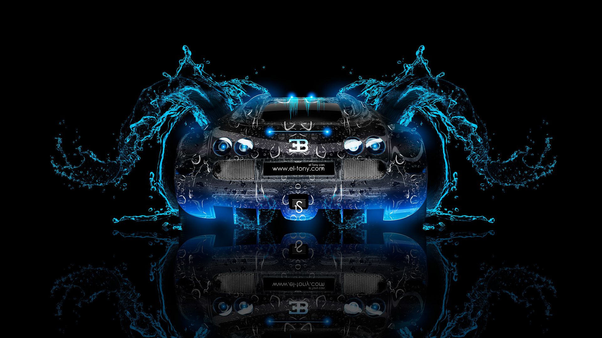 Neon Bugatti Wallpapers