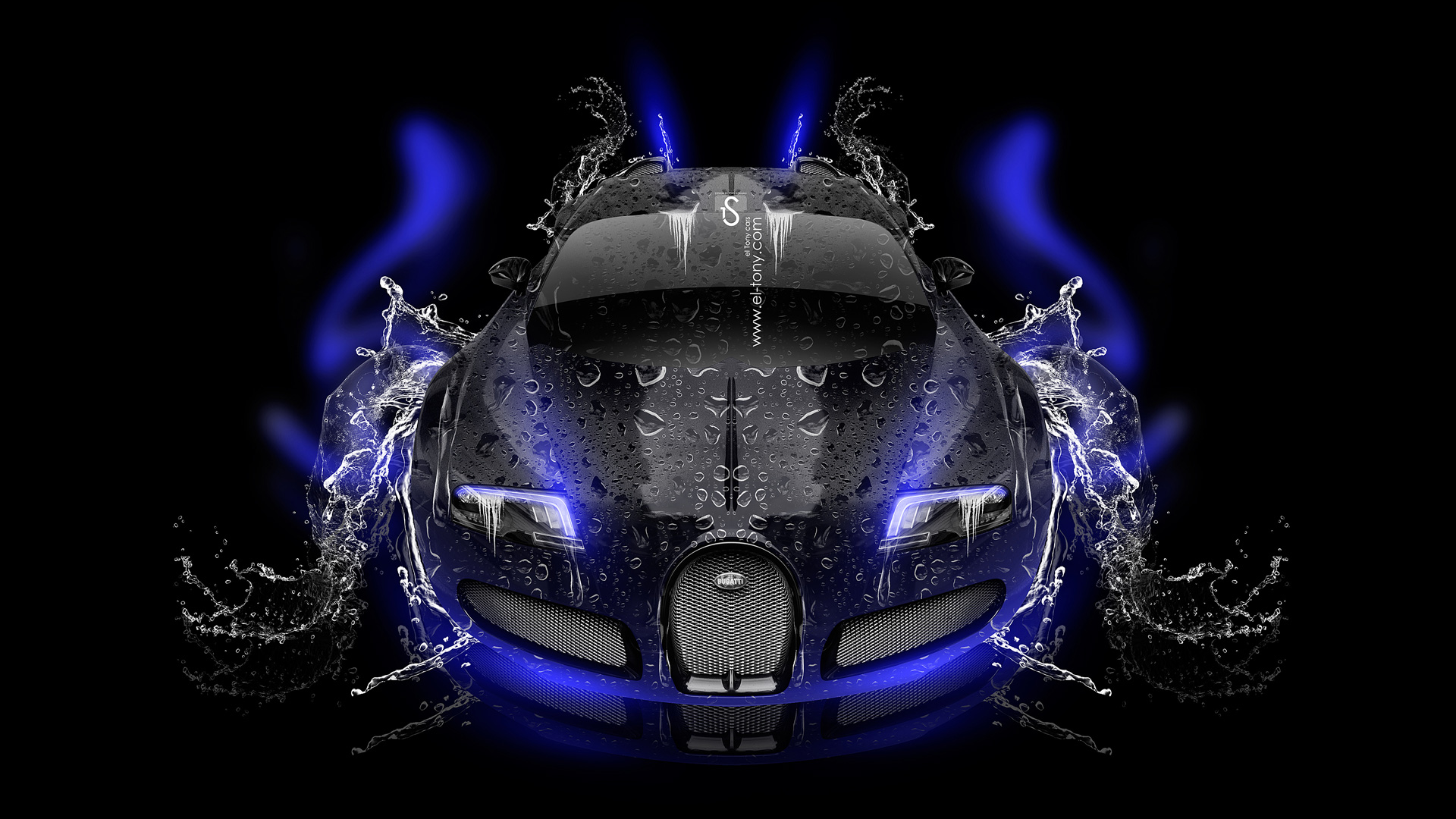 Neon Bugatti Wallpapers