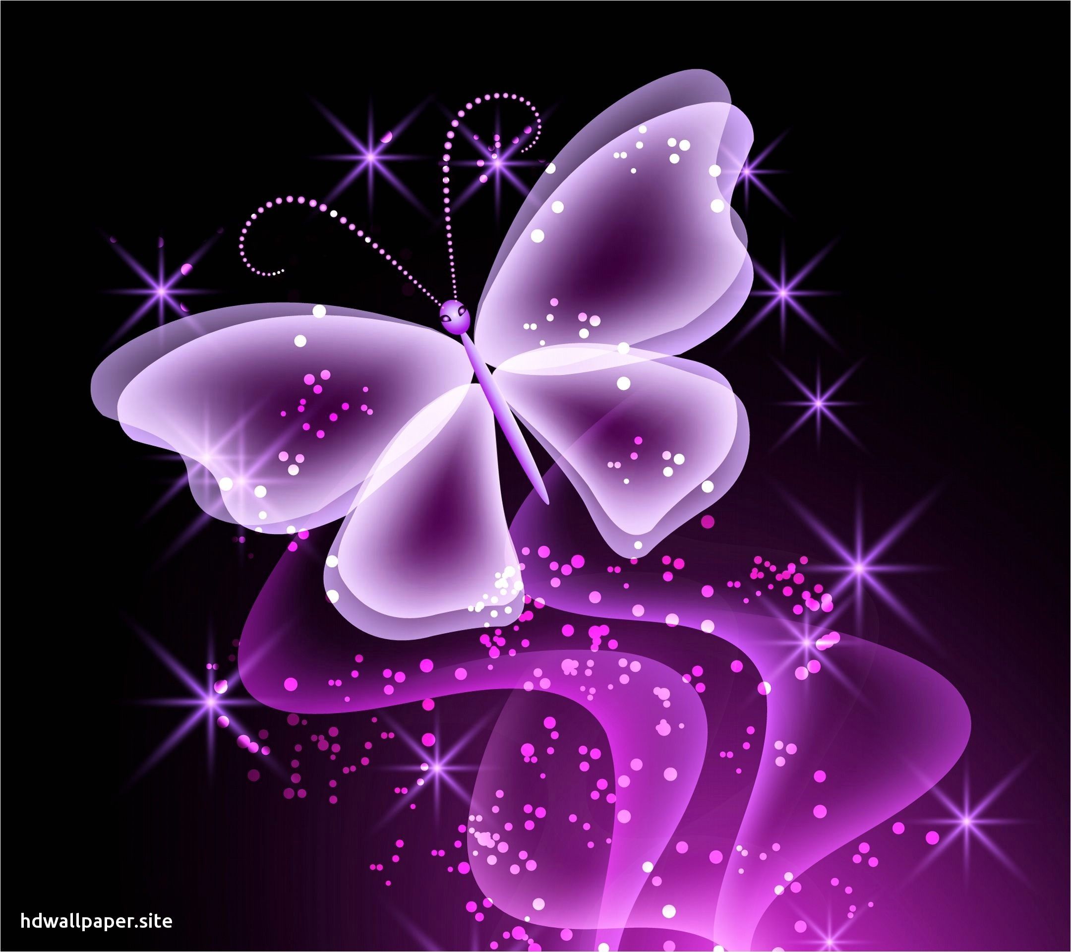 Neon Butterfly Wallpapers