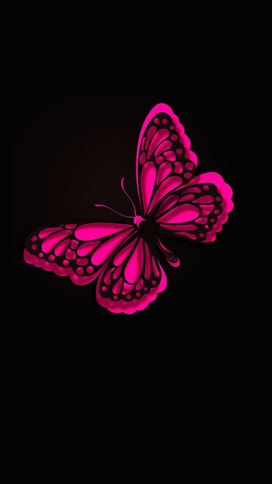 Neon Butterfly Wallpapers