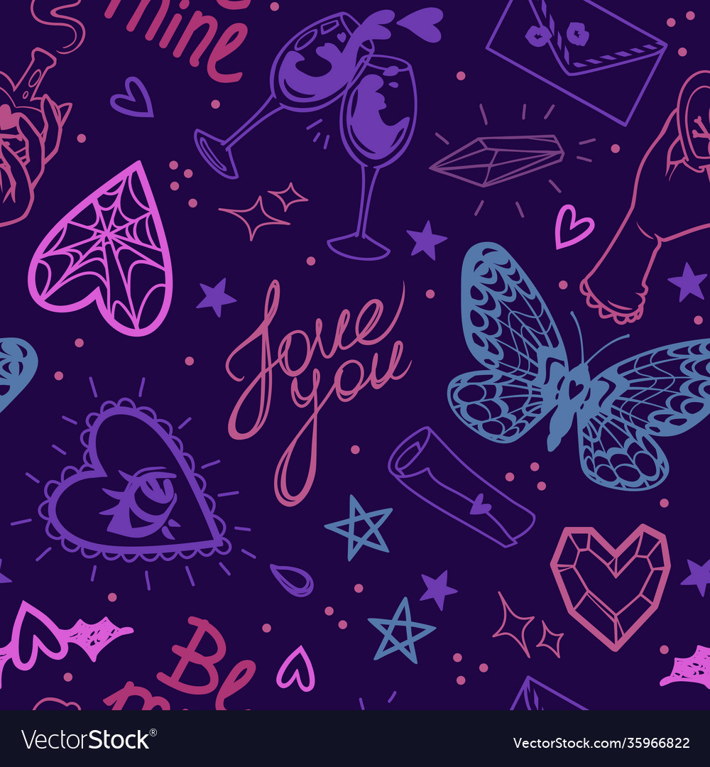 Neon Butterfly Wallpapers