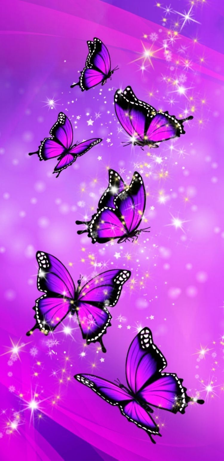 Neon Butterfly Wallpapers