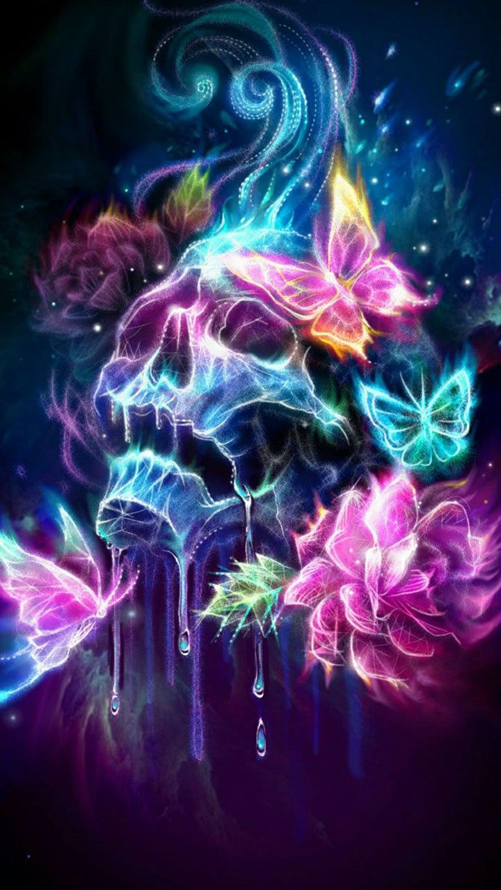 Neon Butterfly Wallpapers