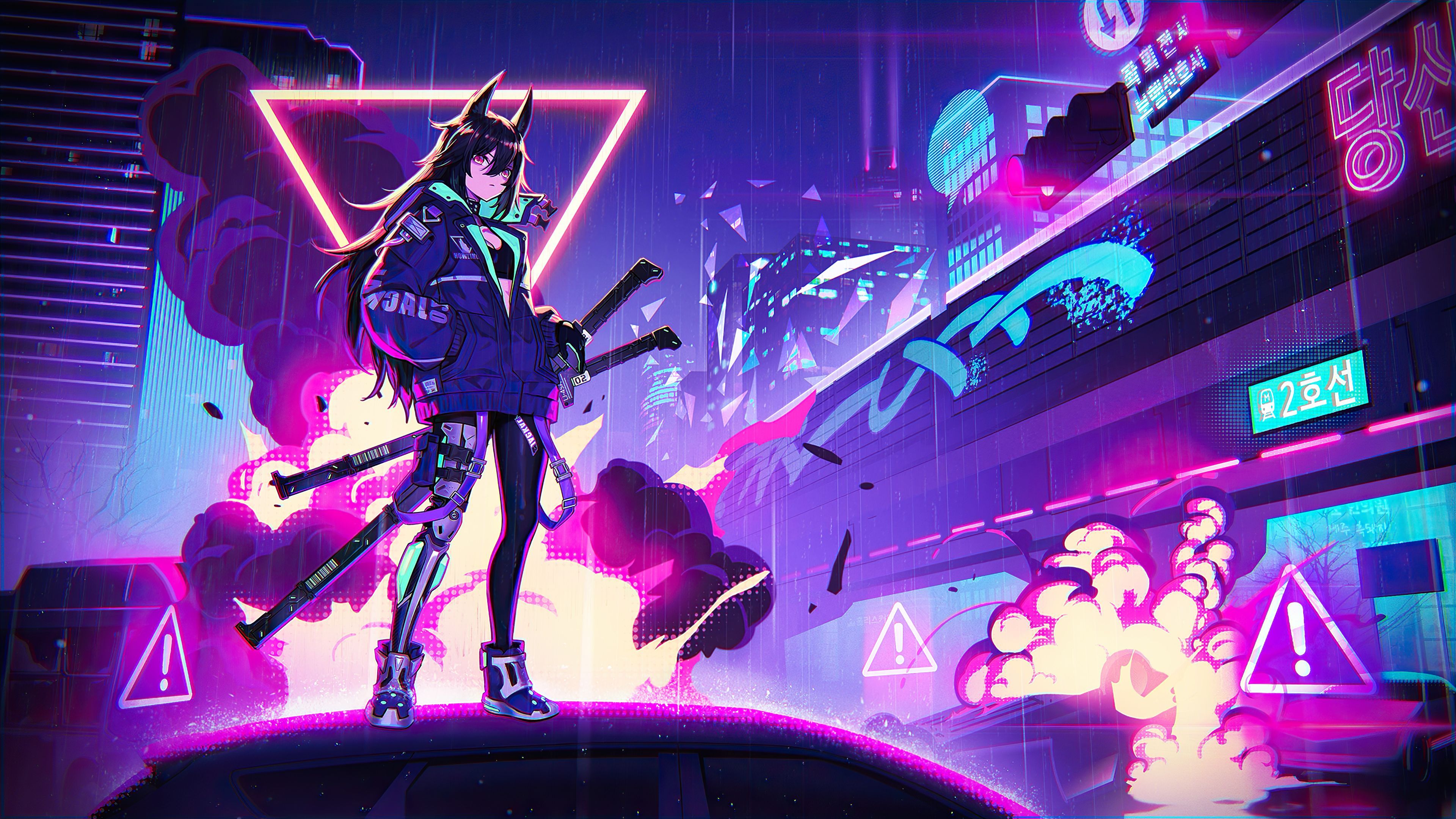 Neon Cartoon Wallpapers