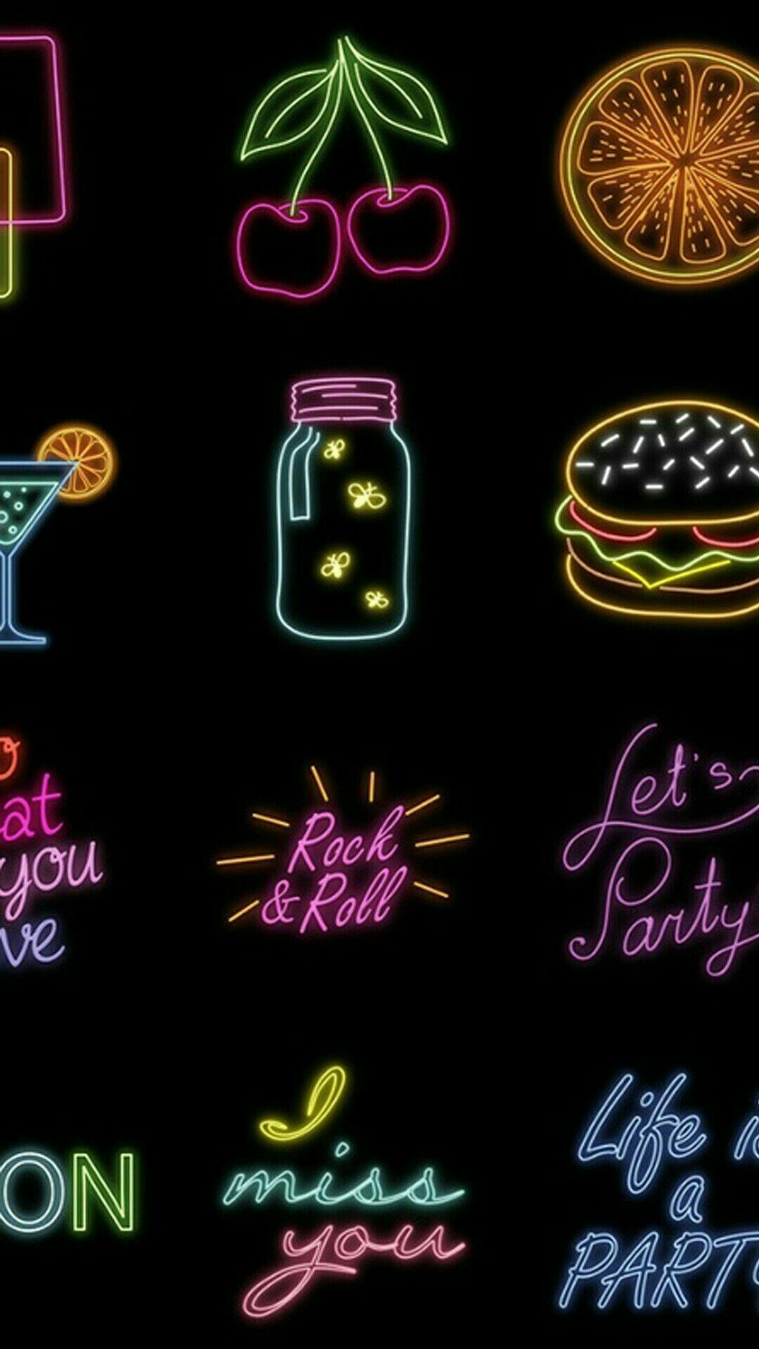 Neon Cartoon Wallpapers