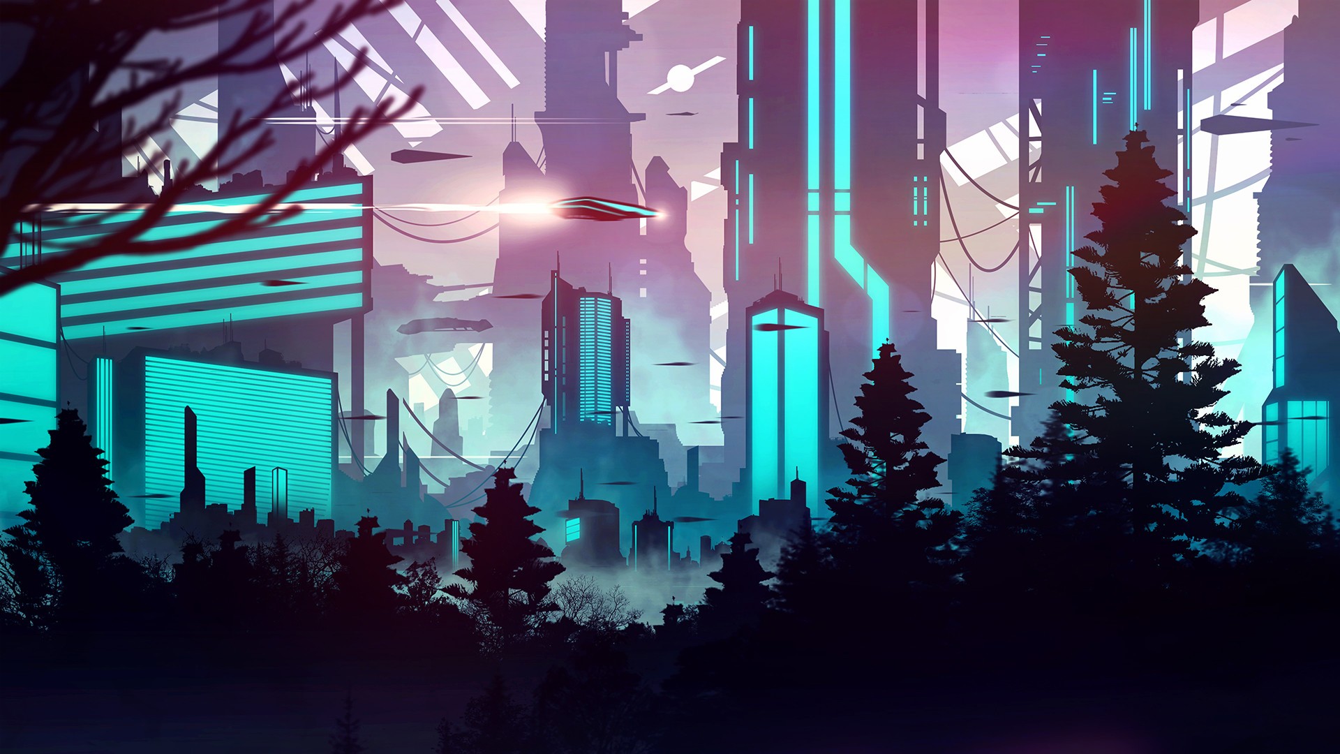 Neon City Wallpapers