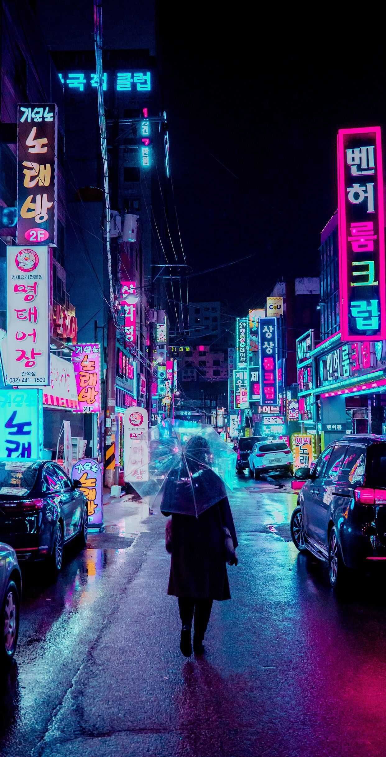 Neon City Aesthetic Wallpapers