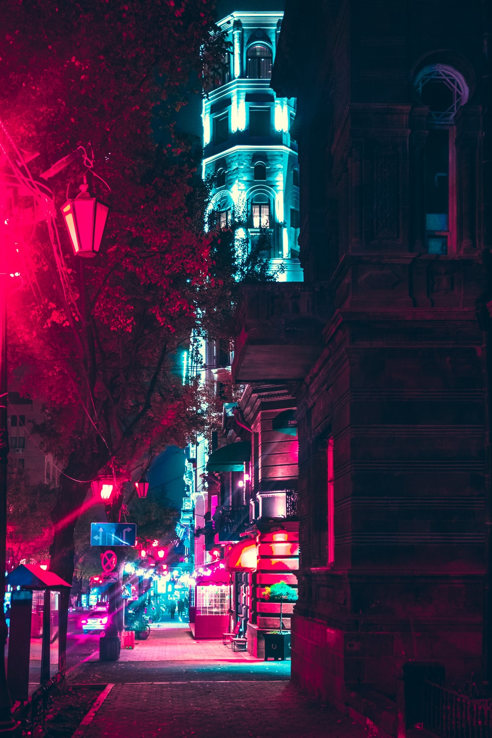 Neon City Aesthetic Wallpapers