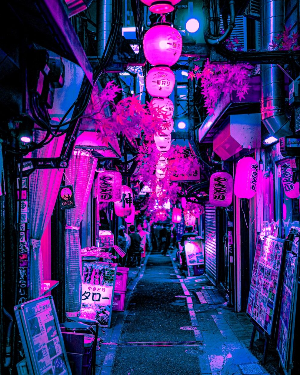 Neon City Aesthetic Wallpapers