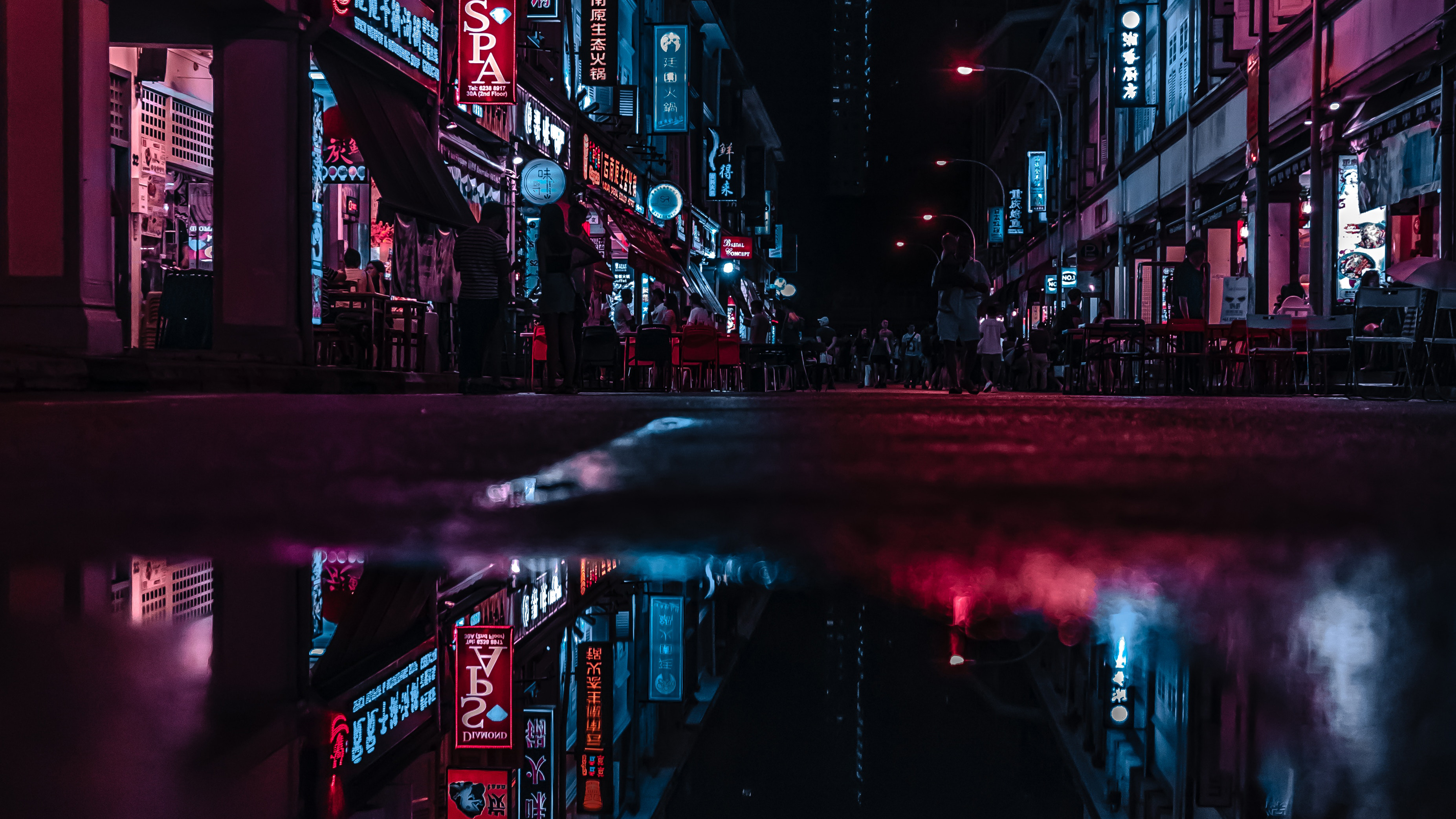 Neon City Lights Wallpapers