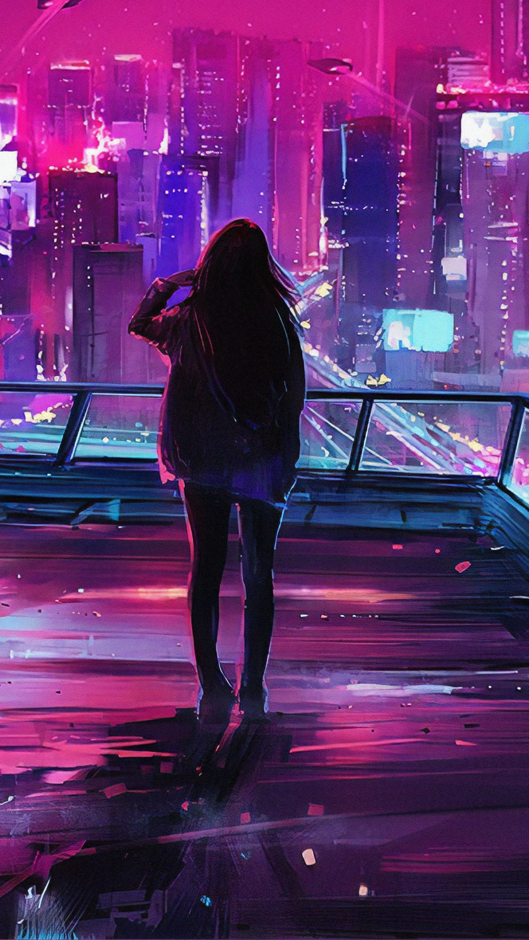 Neon City Lights Wallpapers