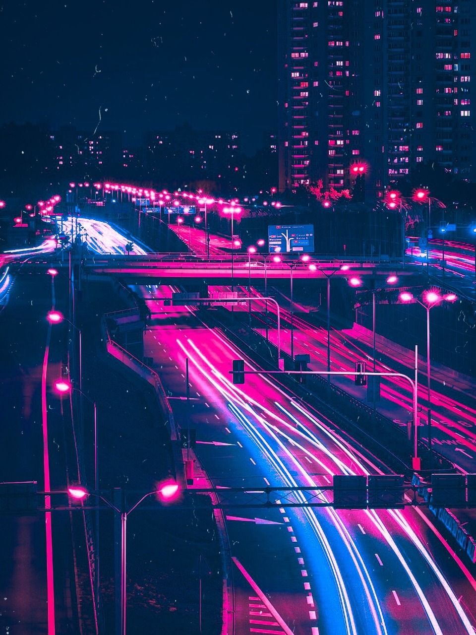 Neon City Vaporwave Wallpapers