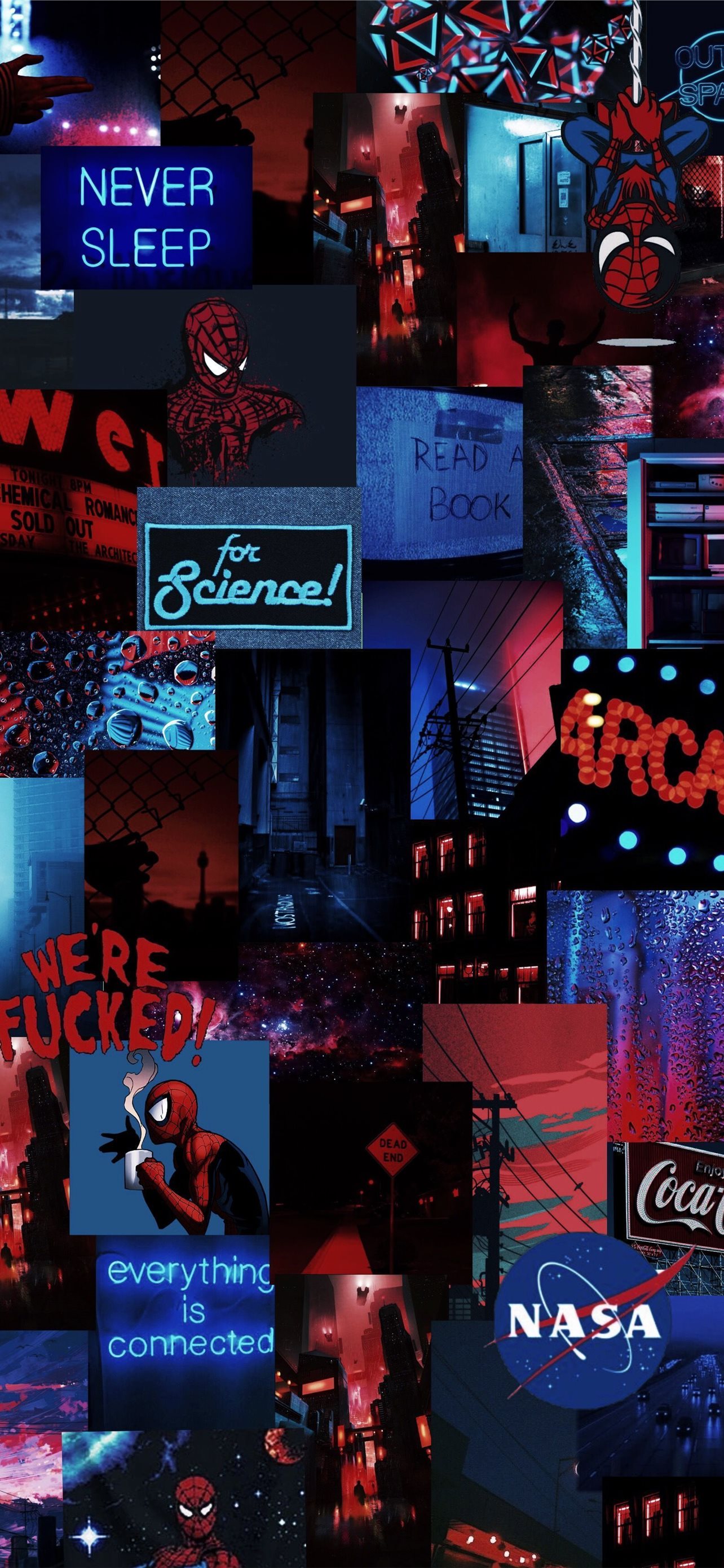 Neon Collage Wallpapers