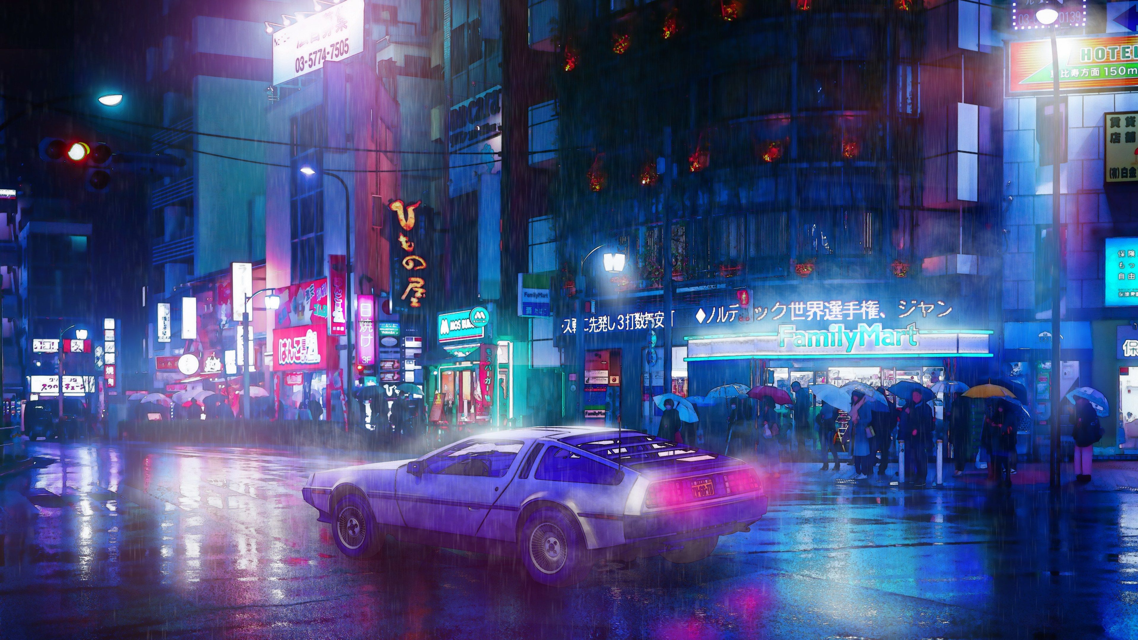 Neon Cyberpunk Wallpapers