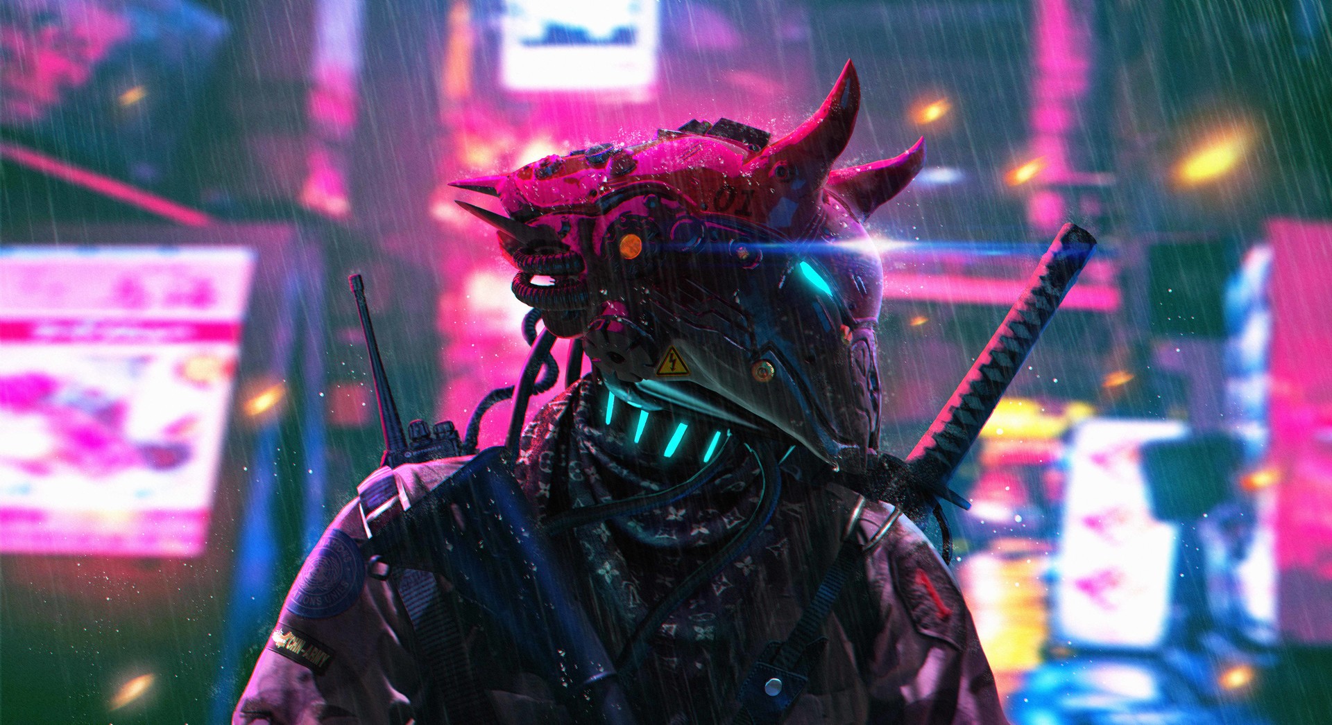 Neon Cyberpunk Wallpapers