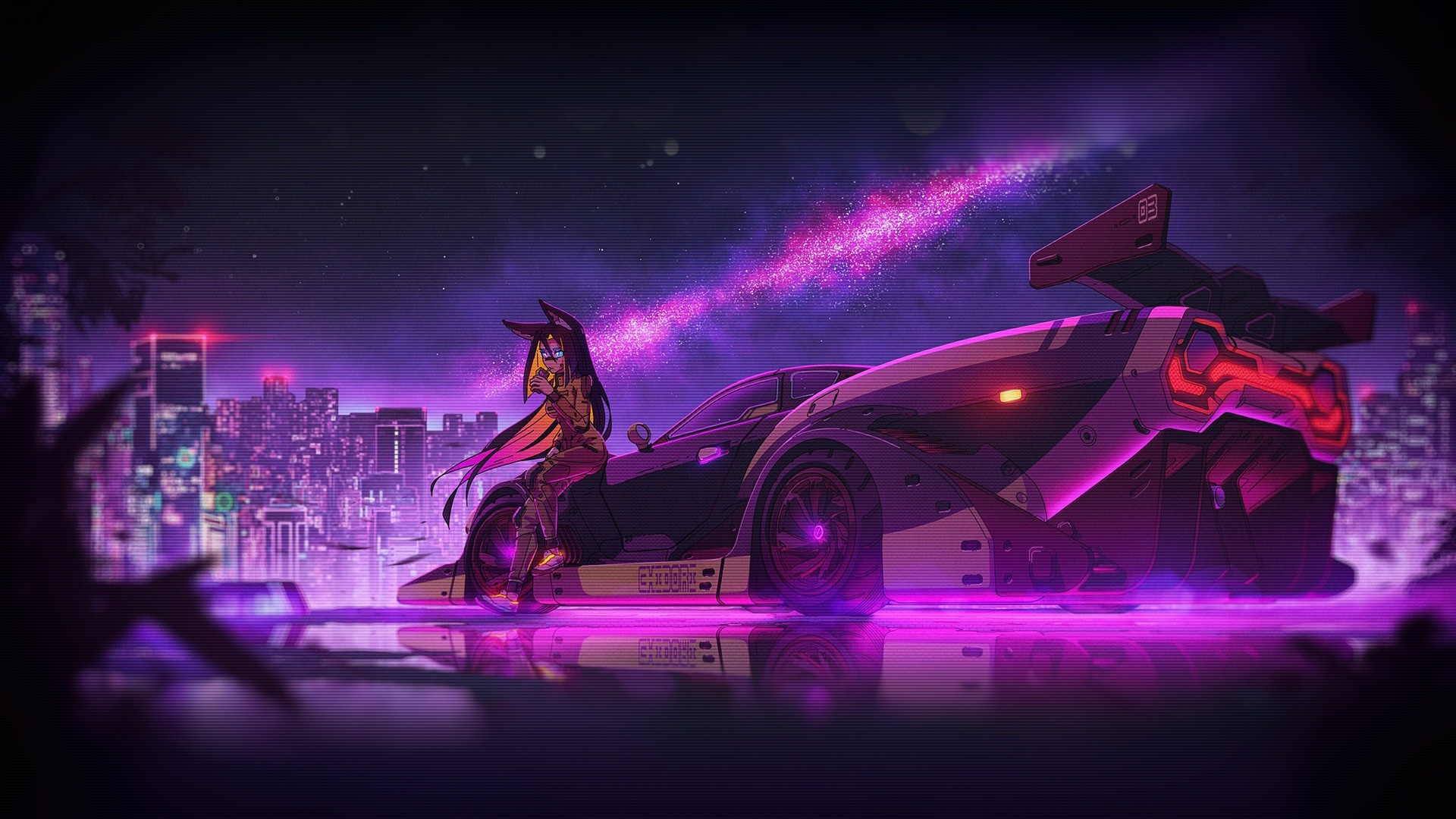 Neon Cyberpunk Wallpapers