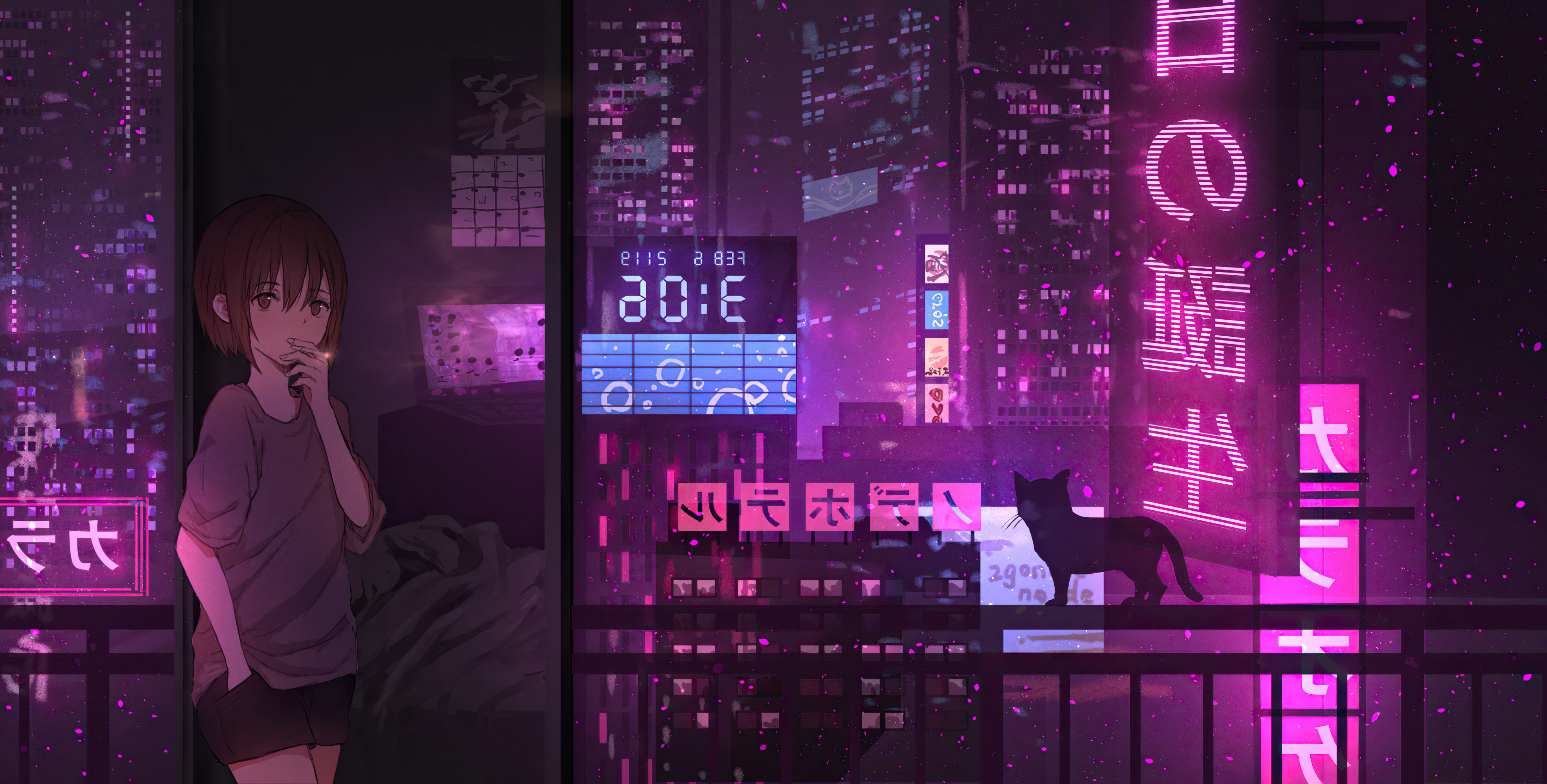 Neon Cyberpunk Wallpapers