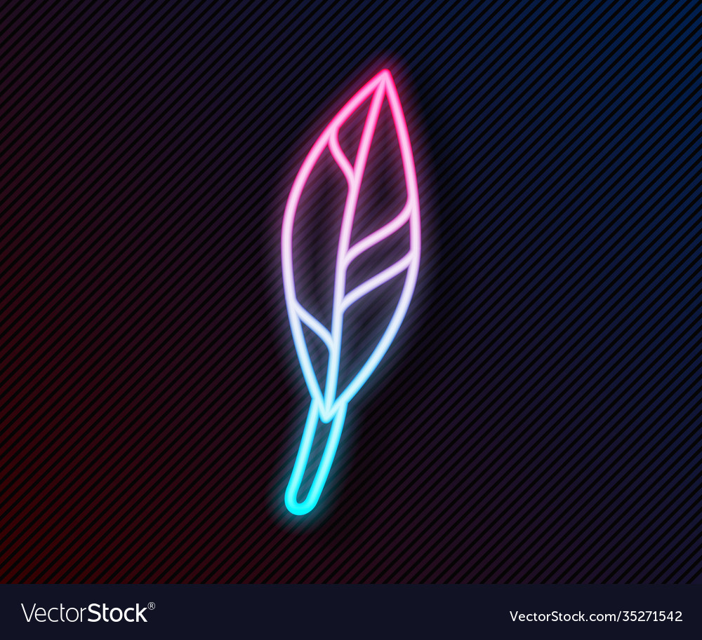 Neon Feather Wallpapers