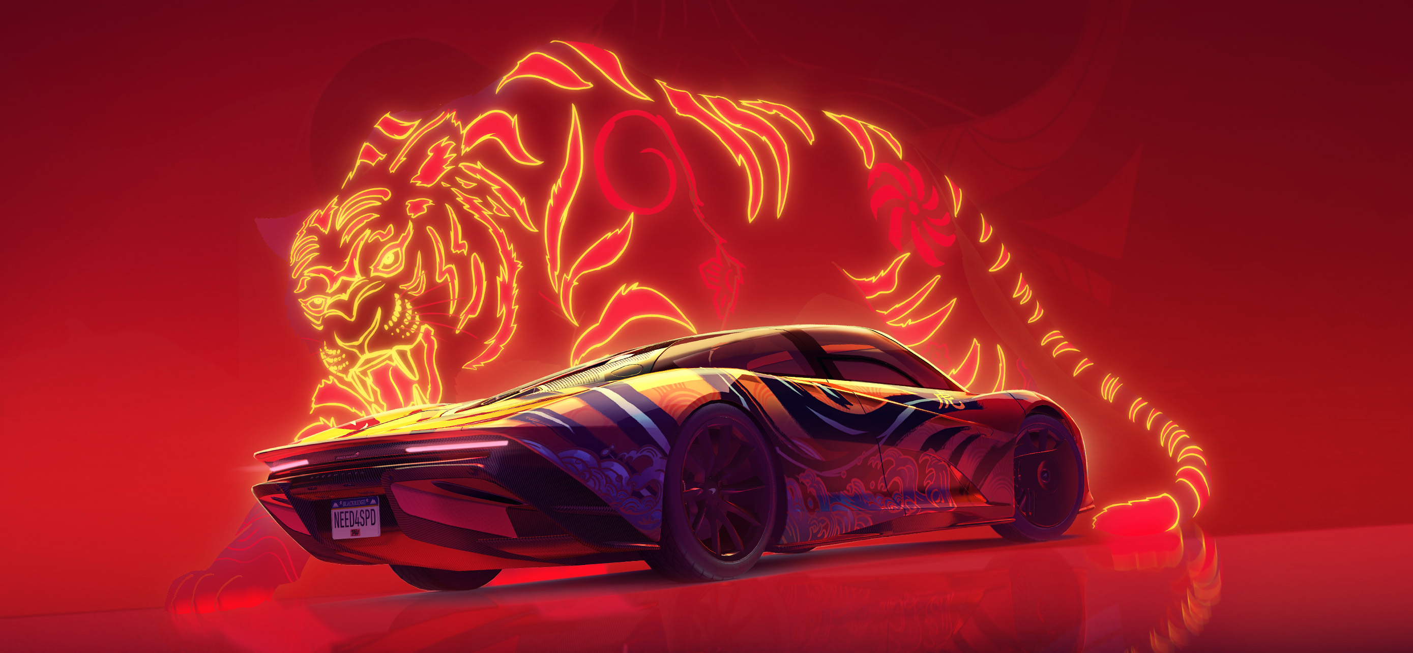 Neon Ferrari Wallpapers