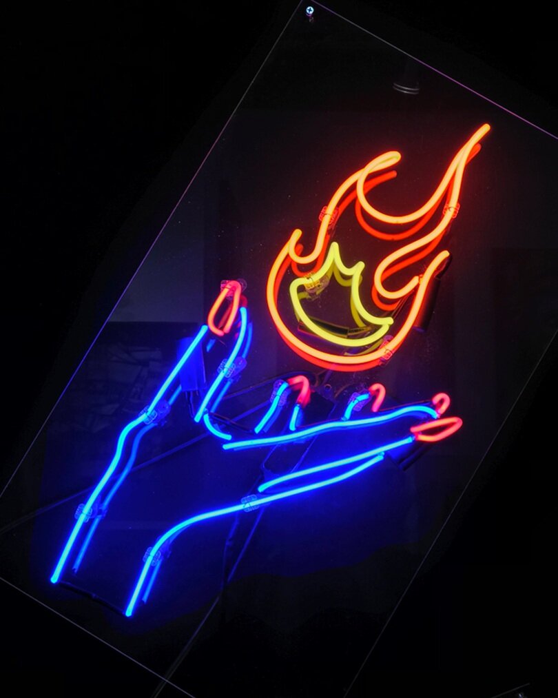 Neon Fire Wallpapers