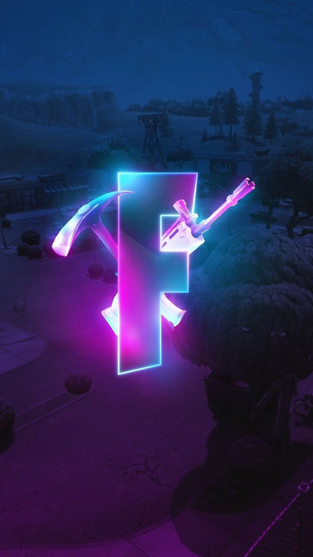 Neon Fortnite Wallpapers