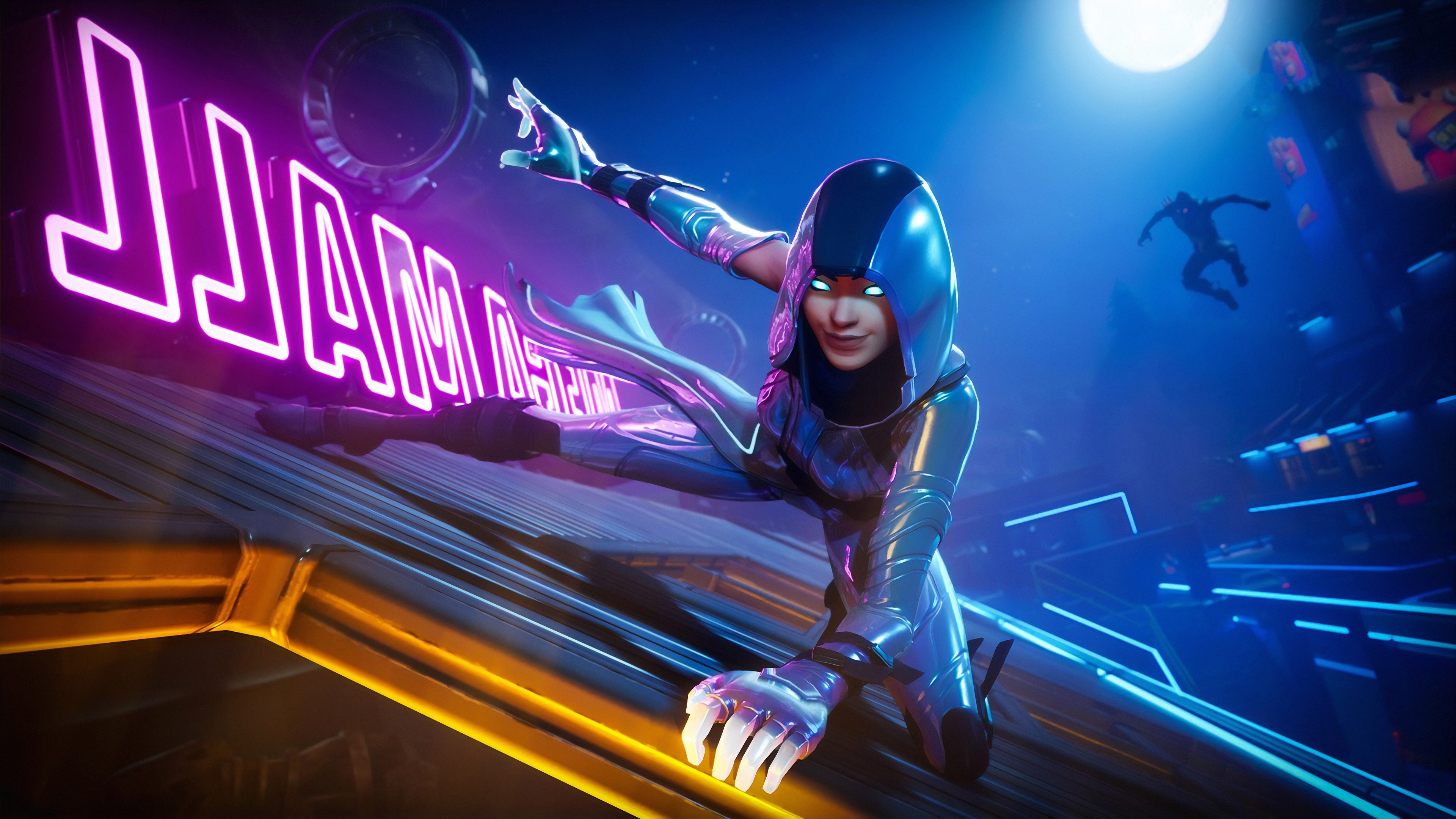 Neon Fortnite Wallpapers