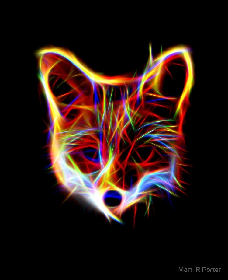 Neon Fox Wallpapers
