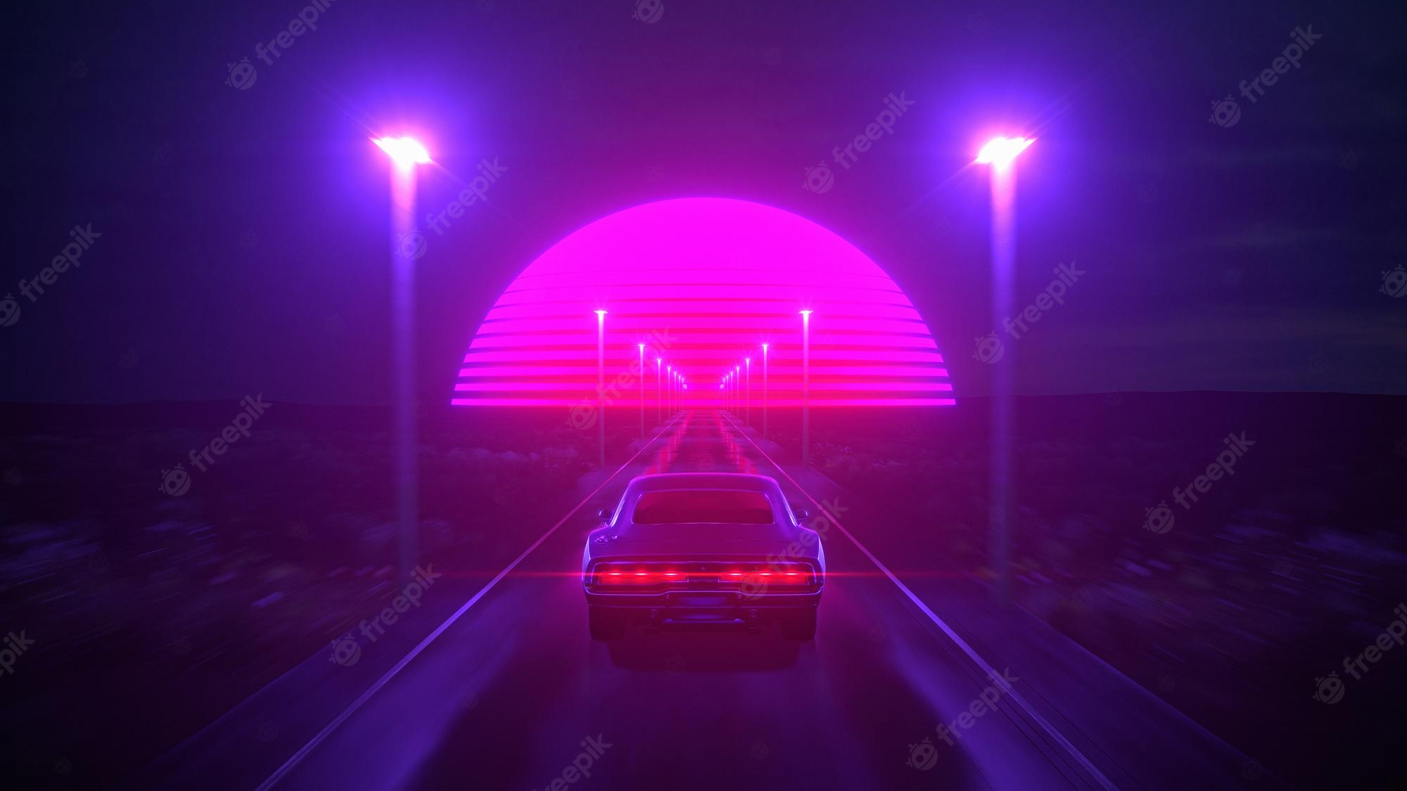 Neon Gas Station Wallpapers