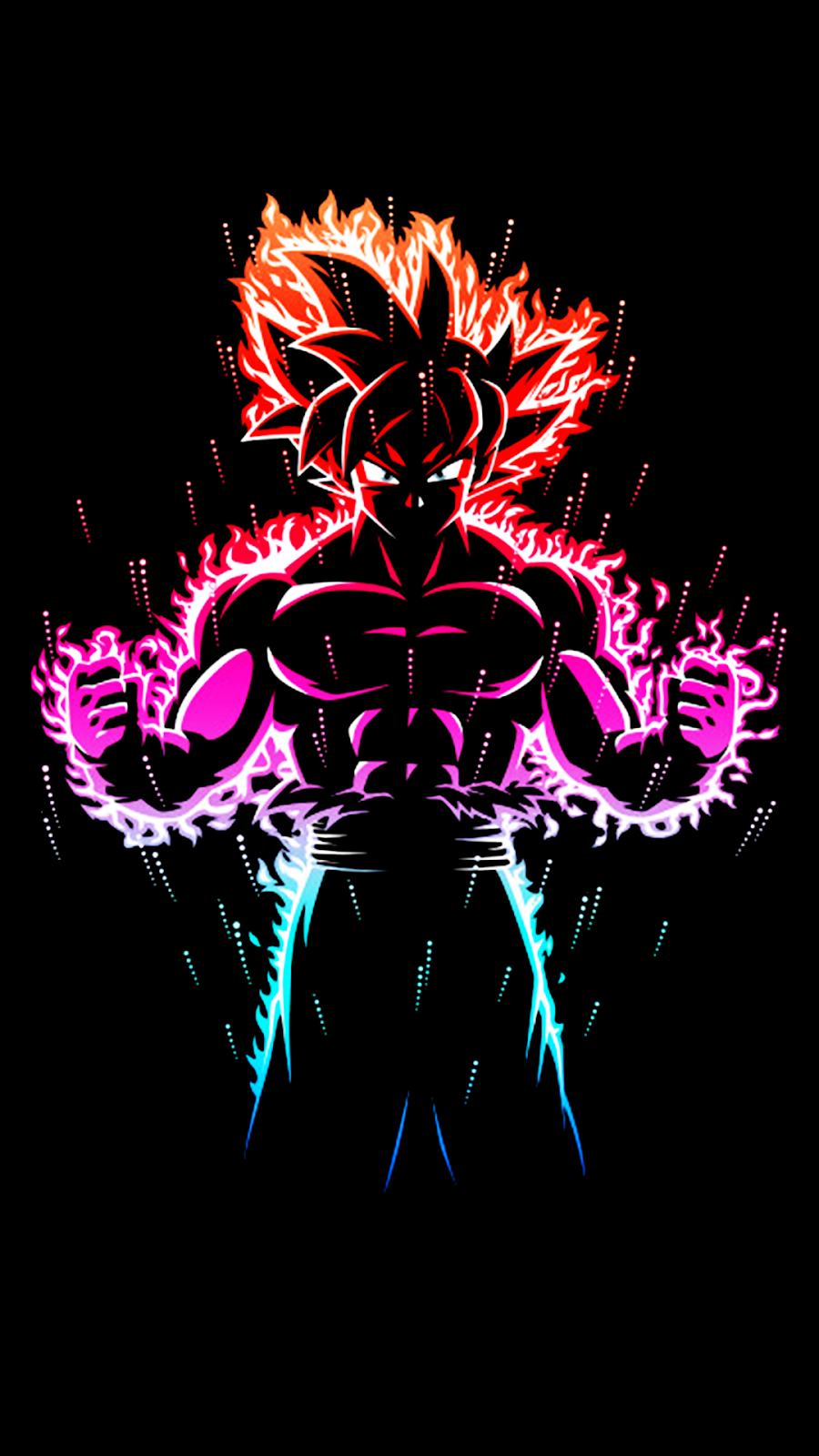 Neon Goku Wallpapers