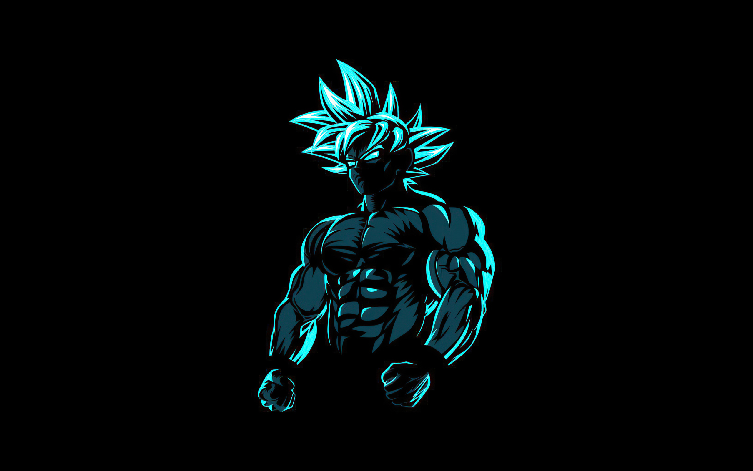 Neon Goku Wallpapers