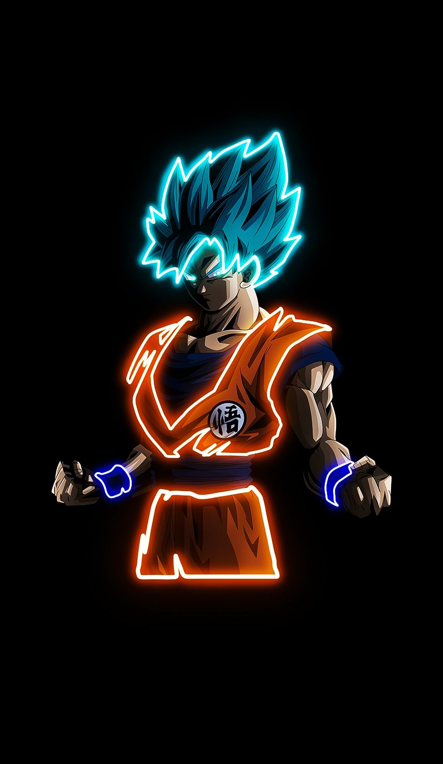 Neon Goku Wallpapers