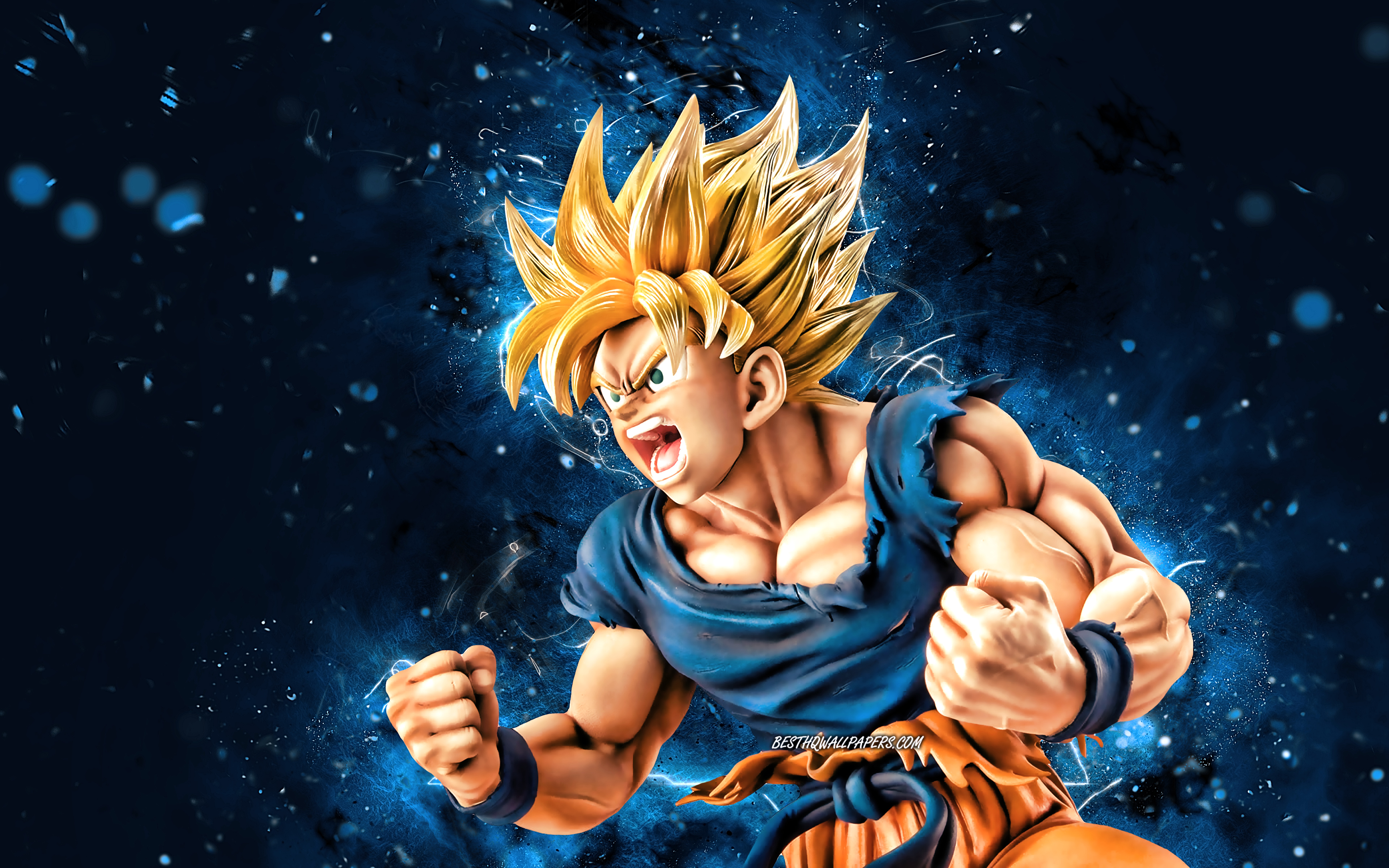 Neon Goku Wallpapers