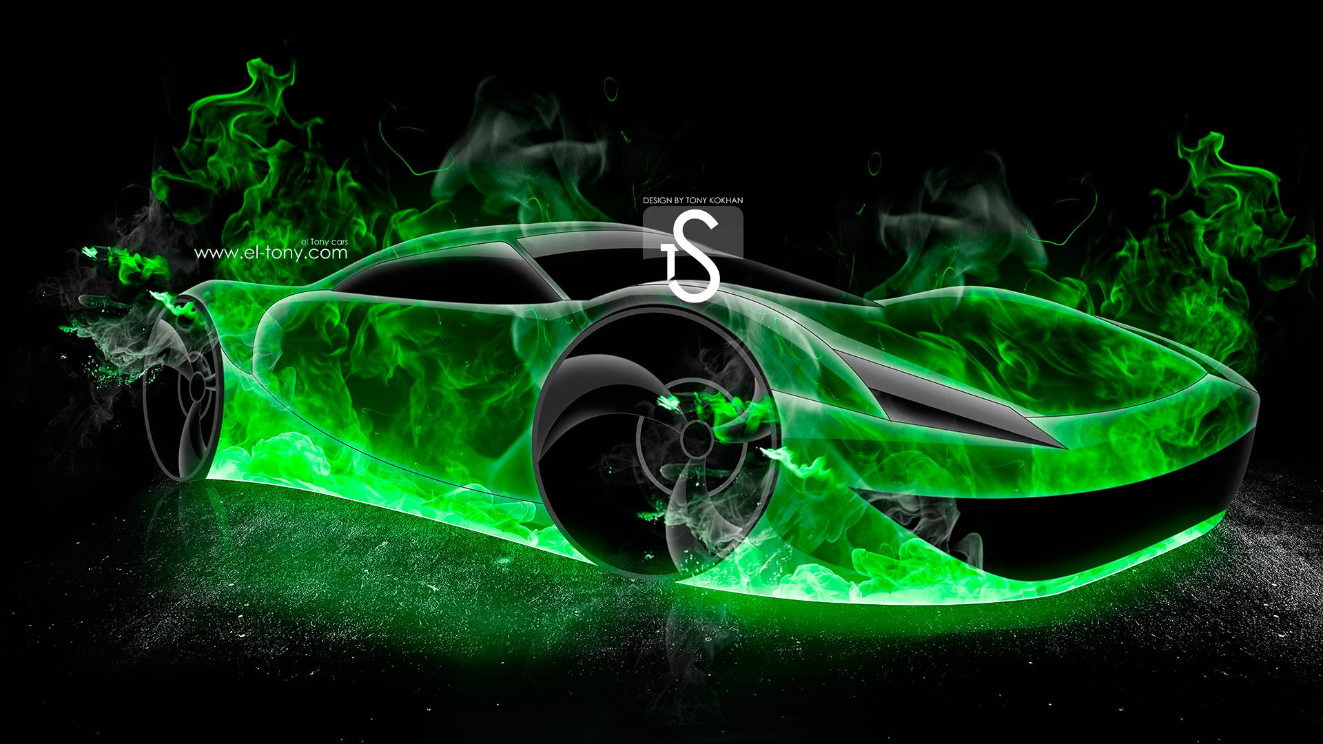 Neon Green Cool Car Wallpapers