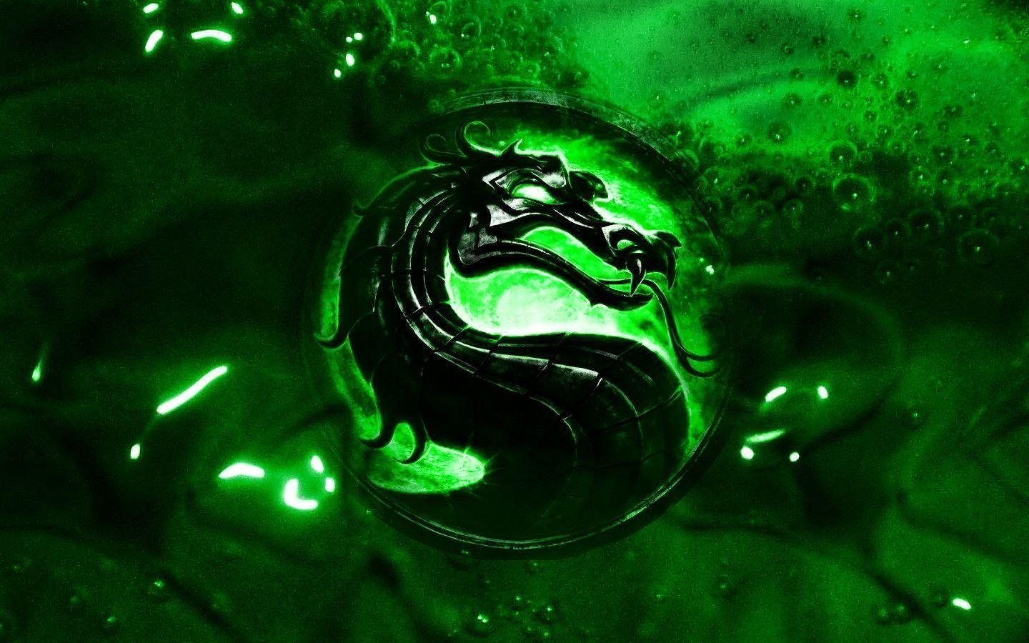 Neon Green Dragon Wallpapers