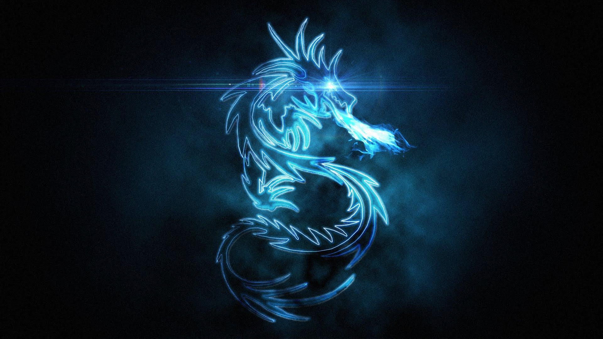 Neon Green Dragon Wallpapers