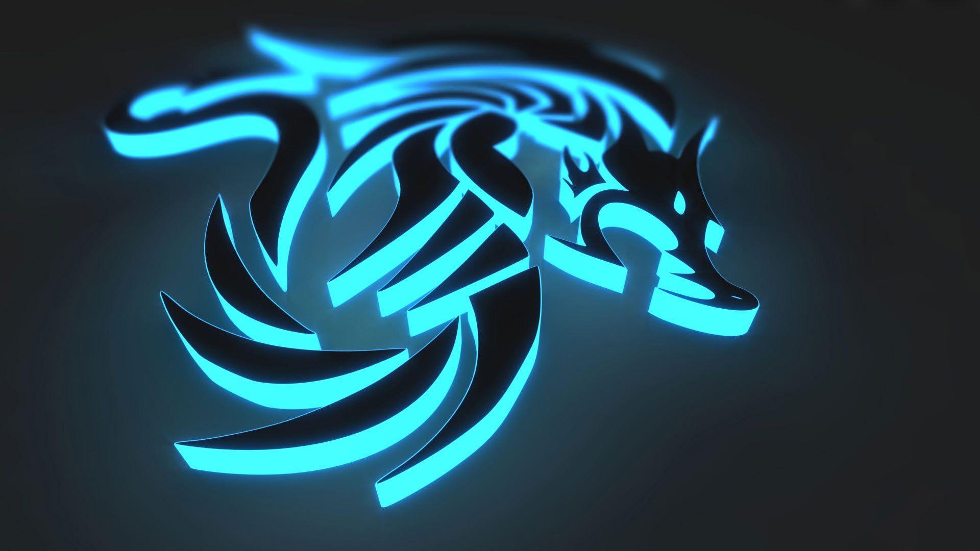 Neon Green Dragon Wallpapers