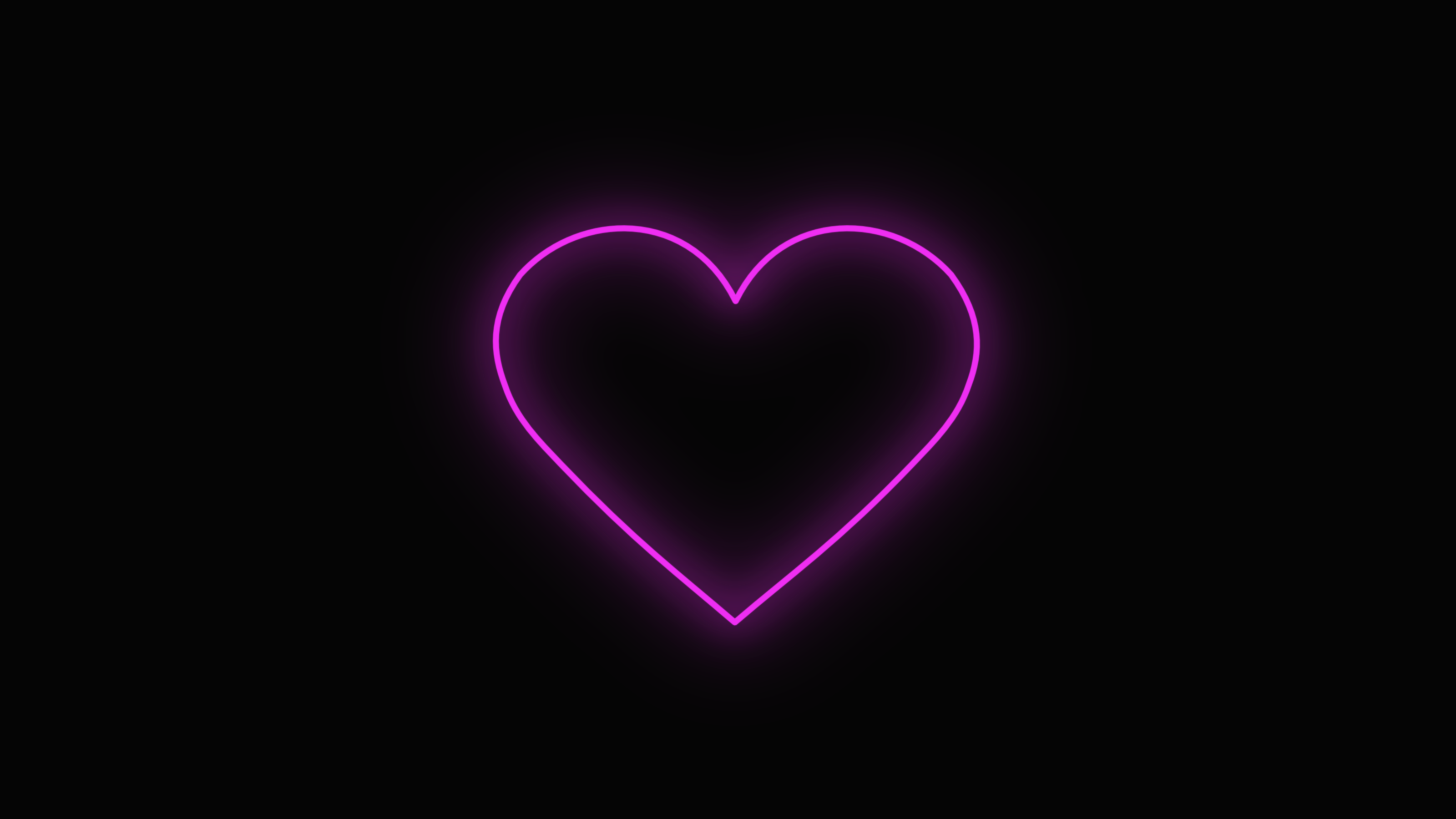 Neon Heart Wallpapers