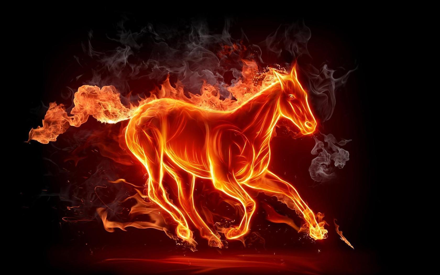 Neon Horses Wallpapers